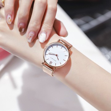 新款手表女士ins風簡約氣質初高中學生防水時尚大氣電子表女