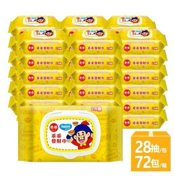 乖乖金順純水濕巾(掀蓋) 28入*72包(限宅配購買)【合康連鎖藥局】