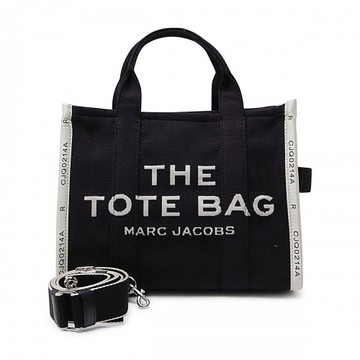 Marc Jacobs - Black And White Canvas The Tote Bag Uni