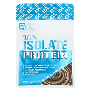 EVLution Nutrition, 全分離蛋白，雙重濃郁巧克力，1 磅（454 g）