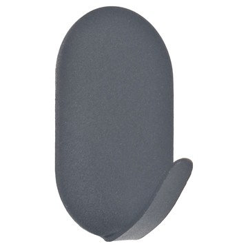 簡約免打孔掛勾10入 碳鋼材質 黏貼牢固  黑色  133g  154ml  1組