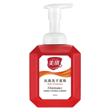 美琪500ml 抗菌洗手慕斯