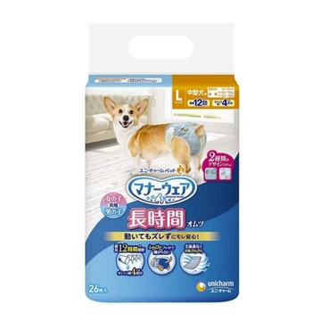 【哈哈窩】消臭大師/嬌聯寵物禮貌帶長時間男女用L(26片)