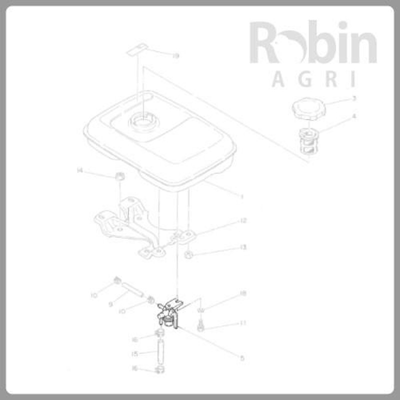 スバル/SUBARU (メーカー供給打ち切り) ロビン エンジン 純正 部品 フューエルストレーナ 064-20109-00 燃料コック ロビンエンジン  富士重工業 Robin | LINEブランドカタログ