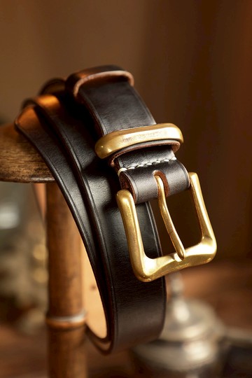 美式復古 美國進口Horween霍爾文皮腰帶