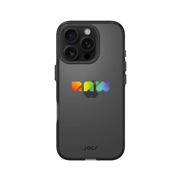 iPhone 16 Pro Clear 酷墨灰 - JOCR - Raw Rainbow