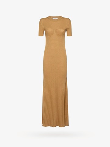 Ribbed silk and cashmere dress - MAX MARA - gender_Woman