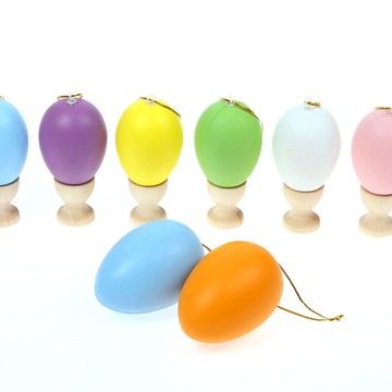 🌈「美術用品」仿真彩色DIY雞蛋殼 端午節復活節彩蛋幼稚園兒童手繪創意玩具