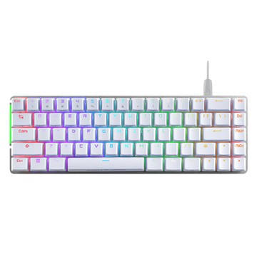 ASUS 華碩 REPUBLIC OF GAMERS Falchion ACE 鍵盤 原廠保固  白色  紅軸