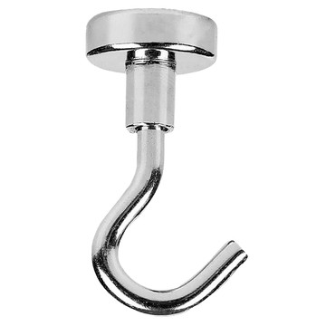 優思居 強磁免釘移動掛鉤組  1組  銀色