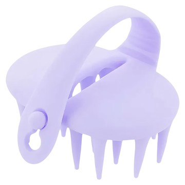 VeSS 頭皮潔淨美髮清潔梳 洗淨頭皮皮脂污垢  粉紫  1個