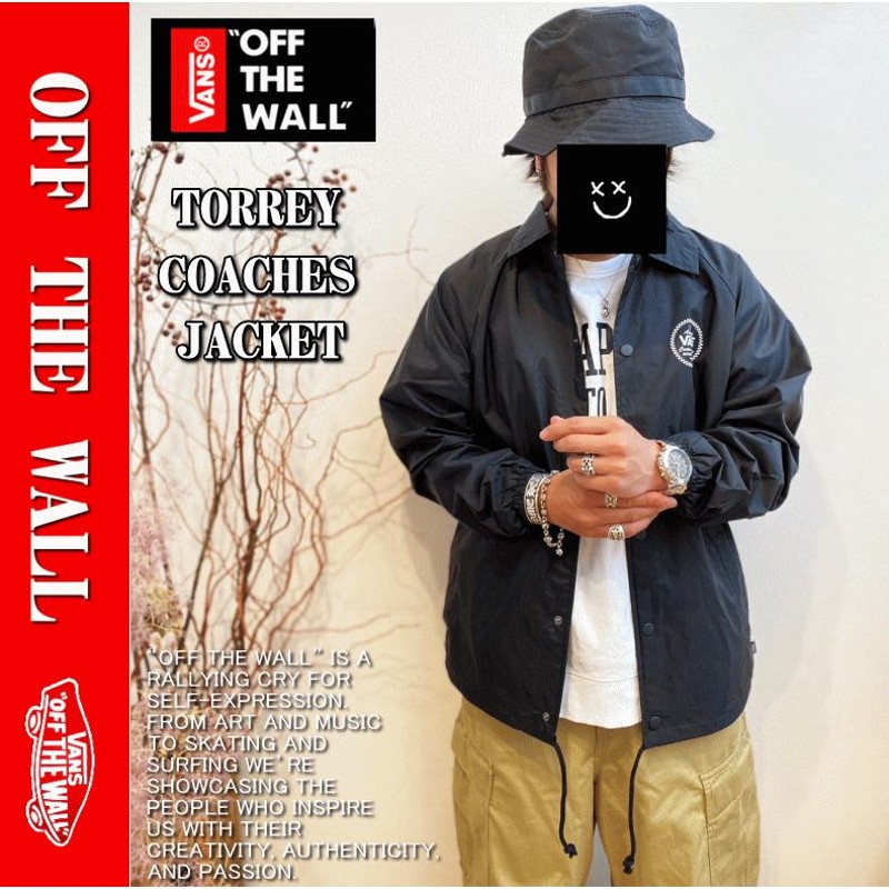 VANS バンズ TORREY COACHES JACKET コーチジャケット VN0A5KEY 【USA