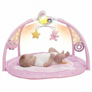 Chicco繽紛聲光甜星熊健力架(粉) 1876元