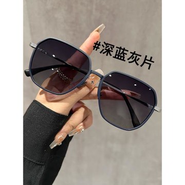 超輕塑鋼鈦大臉男士墨鏡可配近視太陽鏡駕駛開車專用偏光司機眼鏡