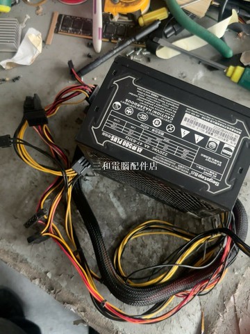 鑫谷戰斧500 PLUS 400W 白金級 背線版 電源供應器 台式機 高效能 經濟版 提高解決方案【三和電腦配件店】