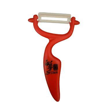 SILWA 西華 上選陶瓷刨絲刀/削皮刀  1入  紅色
