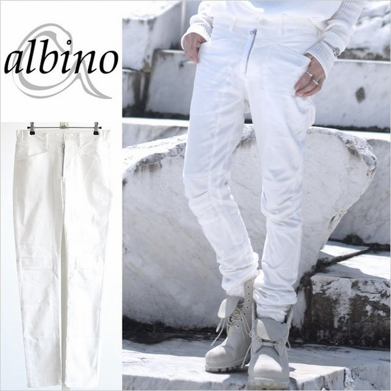 スキニーパンツ メンズ バイカーパンツ タイト モード系 ロック 白 ホワイト 日本製 国産 個性的 オリジナル ブランド ユニセックス レディース 中性的 通販 Lineポイント最大0 5 Get Lineショッピング