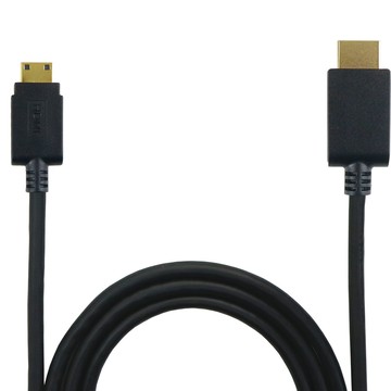Gechic mini-HDMI轉HDMI-A影像傳輸線(2.1公尺)