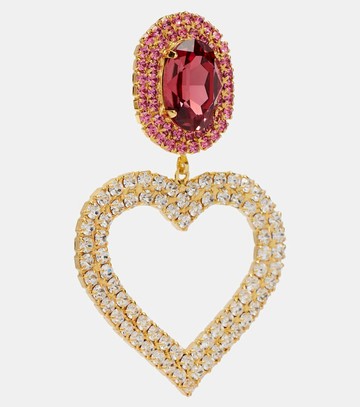 Magda Butrym Crystal-embellished clip-on earrings