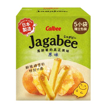 Calbee Jagabee加卡比薯條（原味）盒裝（15公克x5袋）