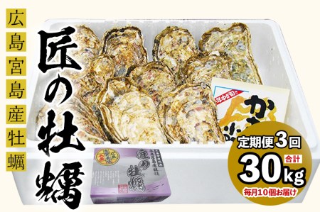 通年受付！　いつでもお届けブランド牡蠣づくし 3か月連続　※配送不可地域：北海道、沖縄県※