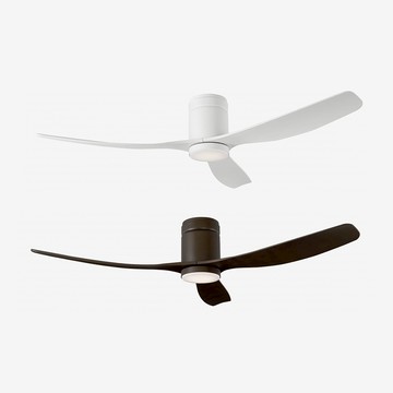 【優選照明】TUBE 15W LED燈可微調色溫 DC節能馬達吊扇 44吋 / 50吋