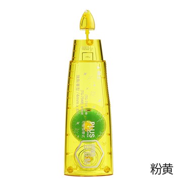 PLUS 普樂士 38-115 豆豆彩貼/豆豆貼/立可貼 雙面膠 補充內帶 4mm 黃 TG-734R (NOD)
