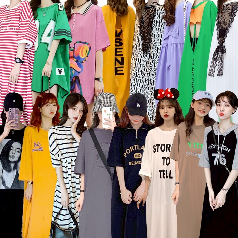 可愛い半袖tシャツワンピース ロンt 高品質 レディース服 韓国 ワンピース ロング ゆるっとシルエットシンプルtシャツ 夏 半袖 レディースロング Tシャツ 大きいサイズ 花柄トップス ブラウス 通販 Lineポイント最大1 0 Get Lineショッピング