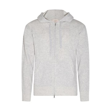 Altea - Light Grey Virgin Wool And Cashmere Blend Sweater