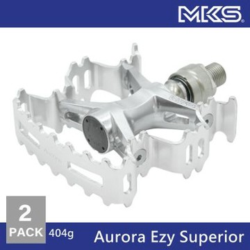 MKS 快拆平面踏板【銀色】Aurora Ezy Superior