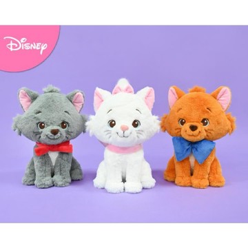 【迪士尼Disney】6吋 貓兒歷險記 絨毛娃娃(隨機出貨)【墊腳石】玩偶 抱枕
