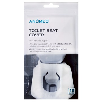 ANOMEO 拋棄式馬桶坐墊紙 10張  1包