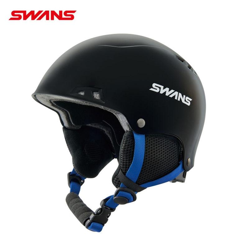 新品 送料無料 SWANS スワンズ スキーヘルメット H-461R BK ブラック M