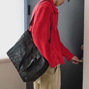 【PORTER INTERNATIONAL】穩固機能 RIVET系列 托特包(L)(黑色)