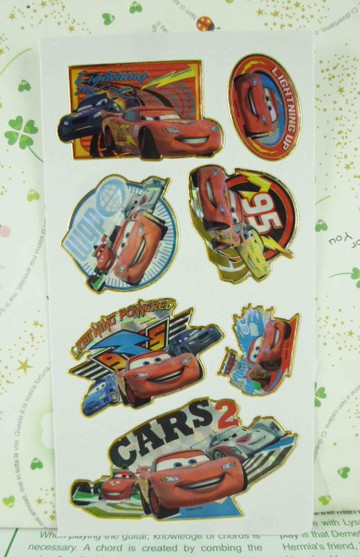 【震撼精品百貨】汽車總動員_Cars~貼紙組-C