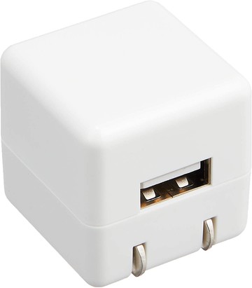 [3東京直購] Elecom AC轉USB充電器 1 Port 適用 Sony Walkman 5V 1A 100-240V AVS-ACUAN007WH