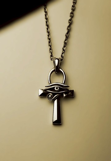 荷魯斯安卡十字架項鍊