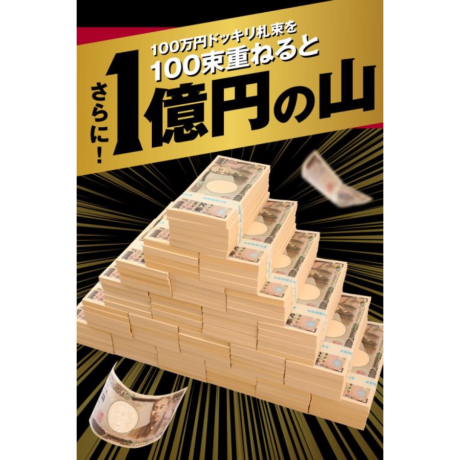 100万円札束 1束 ダミー 給料袋 1枚付き 金融機関共通 文字入り ポチ袋