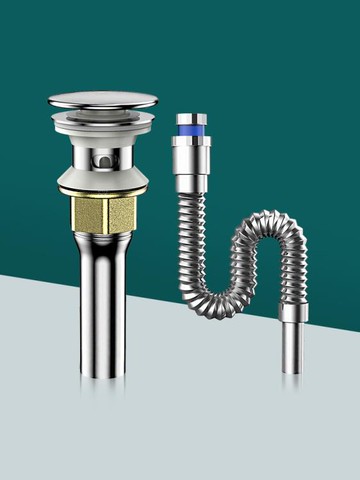 水管配件 洗臉盆下水道防臭下水管洗手池臺盆器面盆軟管排水配件漏水塞管子 限時88折