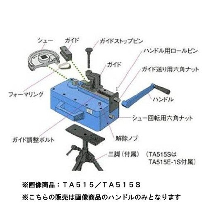 イチネンTASCO （タスコ）:ハンドル TA515P-4 TA515P-4 - 通販 - tisel