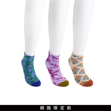 SO NICE 日系立體浮雕花卉襪子