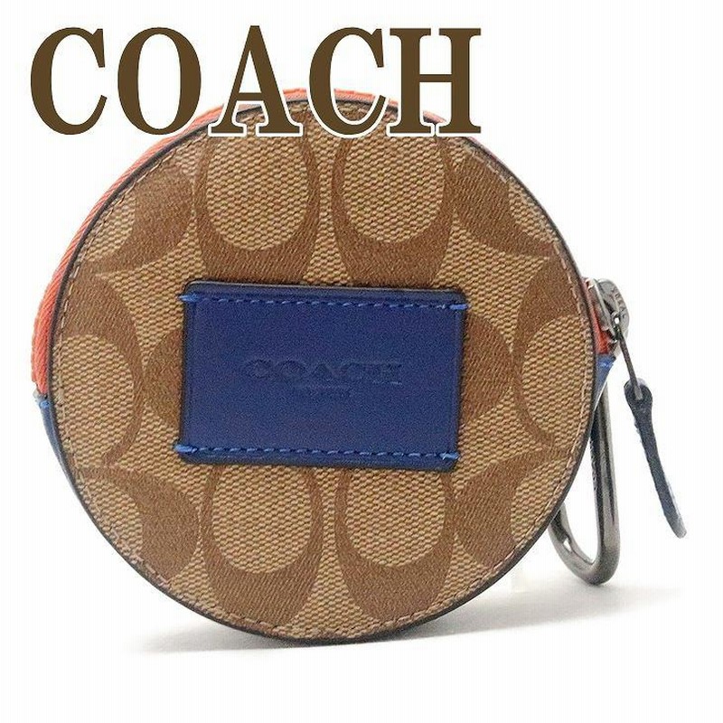 コーチ COACH ポーチ メンズ 小銭入れ コインケース 小物入れ カラビナ