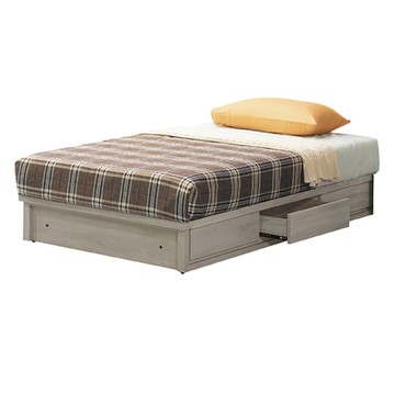 【文創集】歐倫勒 現代3.5尺單人三抽床底(不含床墊)-106x188x26cm免組