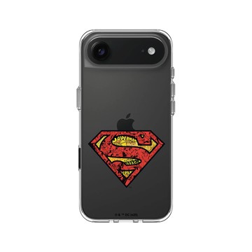 iPhone Air Clear Case（相機按鈕） 透明 - Superman - Superman-經典漫畫LOGO