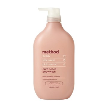method 美則 感官沐浴乳 純粹寧靜  1個  828ml