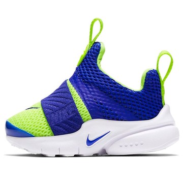 TD Nike Presto Extreme Running Shoes Blue Yellow KicksCrew LINE