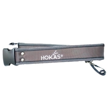 HOKAS短版腰帶 120公分 腰袋寬度5公分  咖啡色  1條