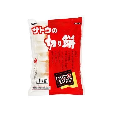 サトウの切り餅パリッとスリット 1Kg x 10個