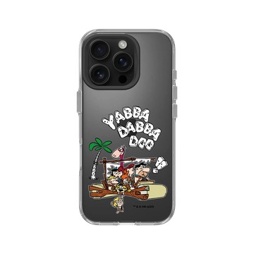 iPhone 16 Pro Clear 透明 - 摩登原始人 The Flintstones - 摩登原始人一家