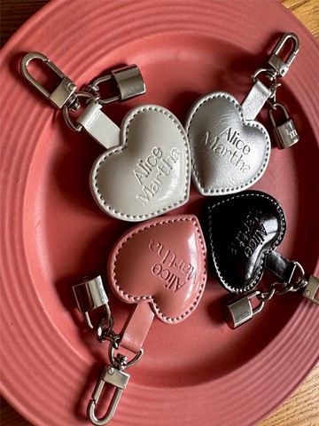 Heart Cushion Key Ring_4 Colors